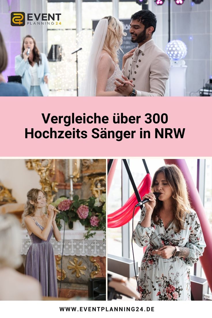 Vergleiche über 300 Hochzeitssänger in NRW