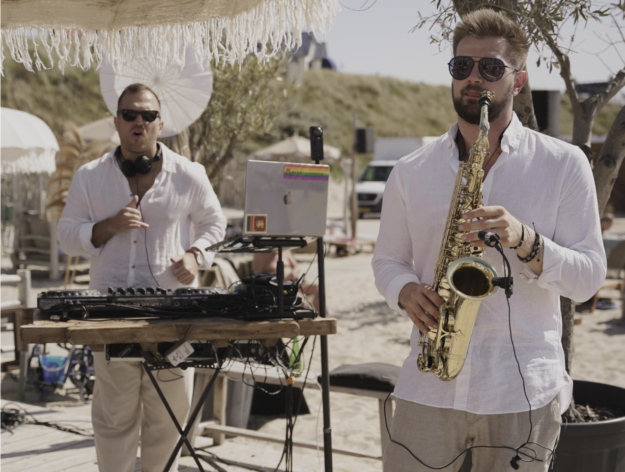 Hochzeit DJ und Sax