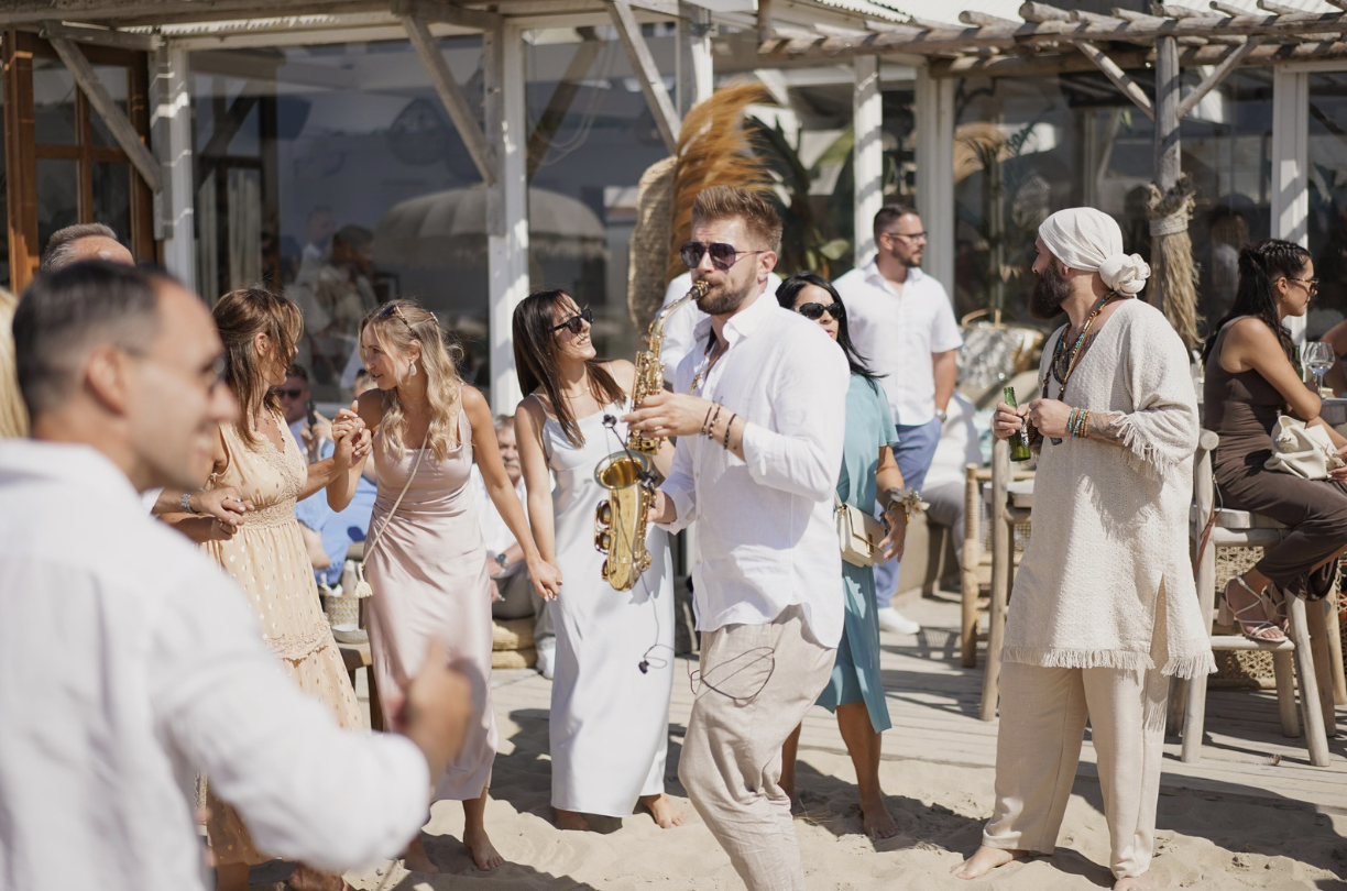 Hochzeit DJ und Sax